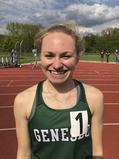 Julia Poel Geneseo track